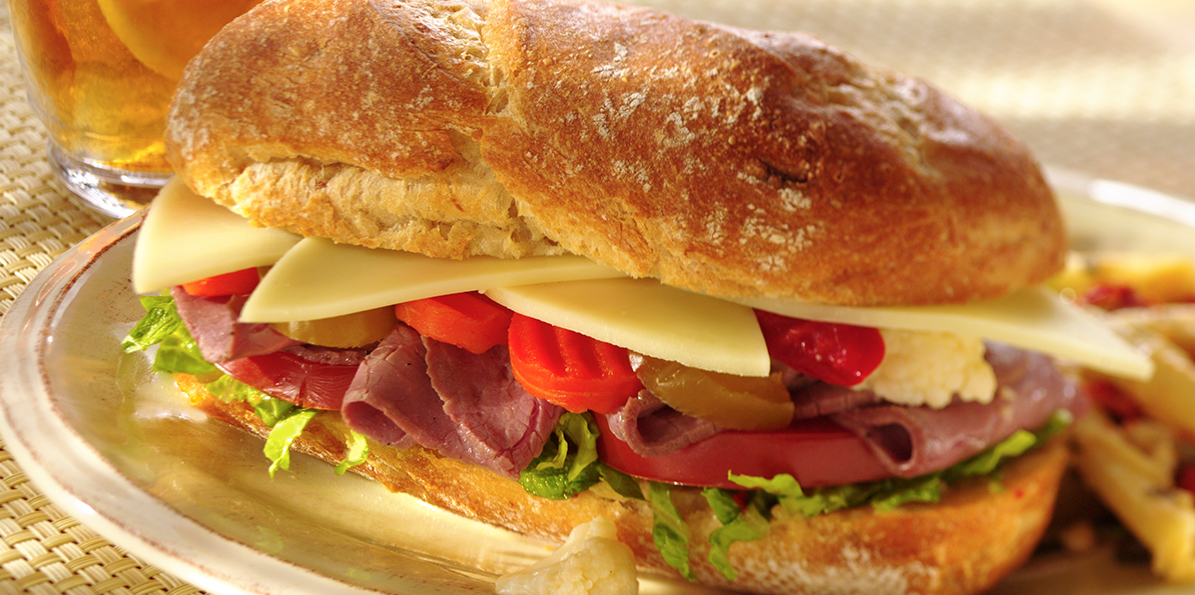 Italian Roast Beef Sandwich | Sargento® Sliced Sharp Provolone