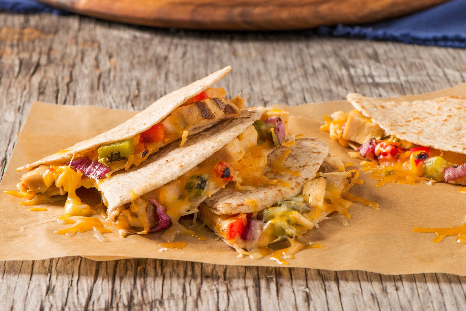 Mexican Chicken Quesadilla Sargento® Shredded Pepper Jack Cheese
