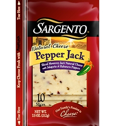Sargento® Sliced Pepper Jack Cheese | Sargento