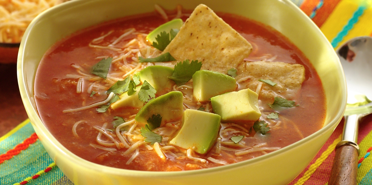 Mexican Tortilla Soup Recipe Sargento® Shredded Authentic Mexican Cheese